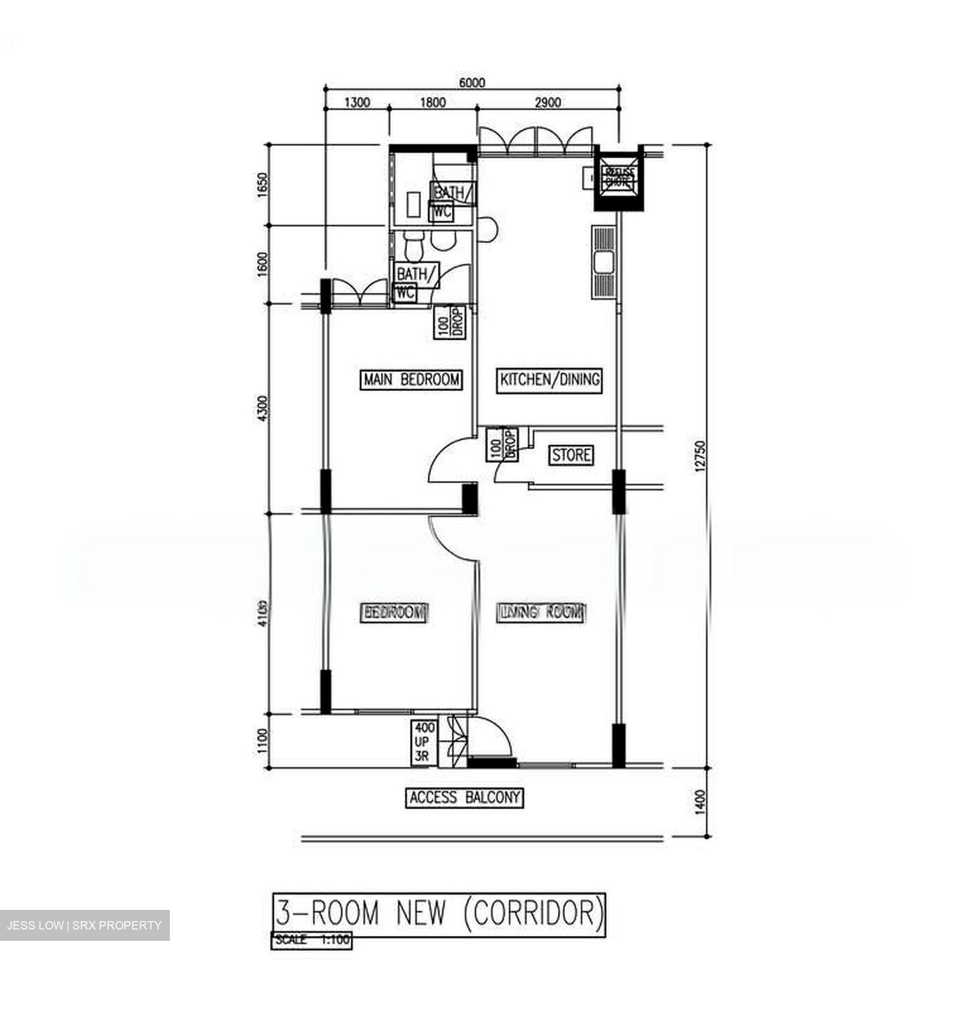 Blk 240 Gombak Gardens (Bukit Batok), HDB 3 Rooms #563941971